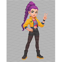 Demon Hunter Girls-LM 375